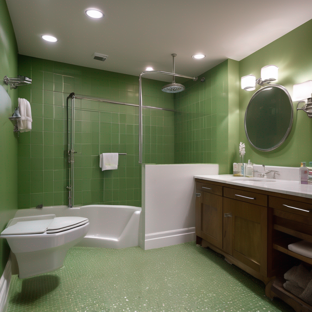Multi-generational family bathroom design