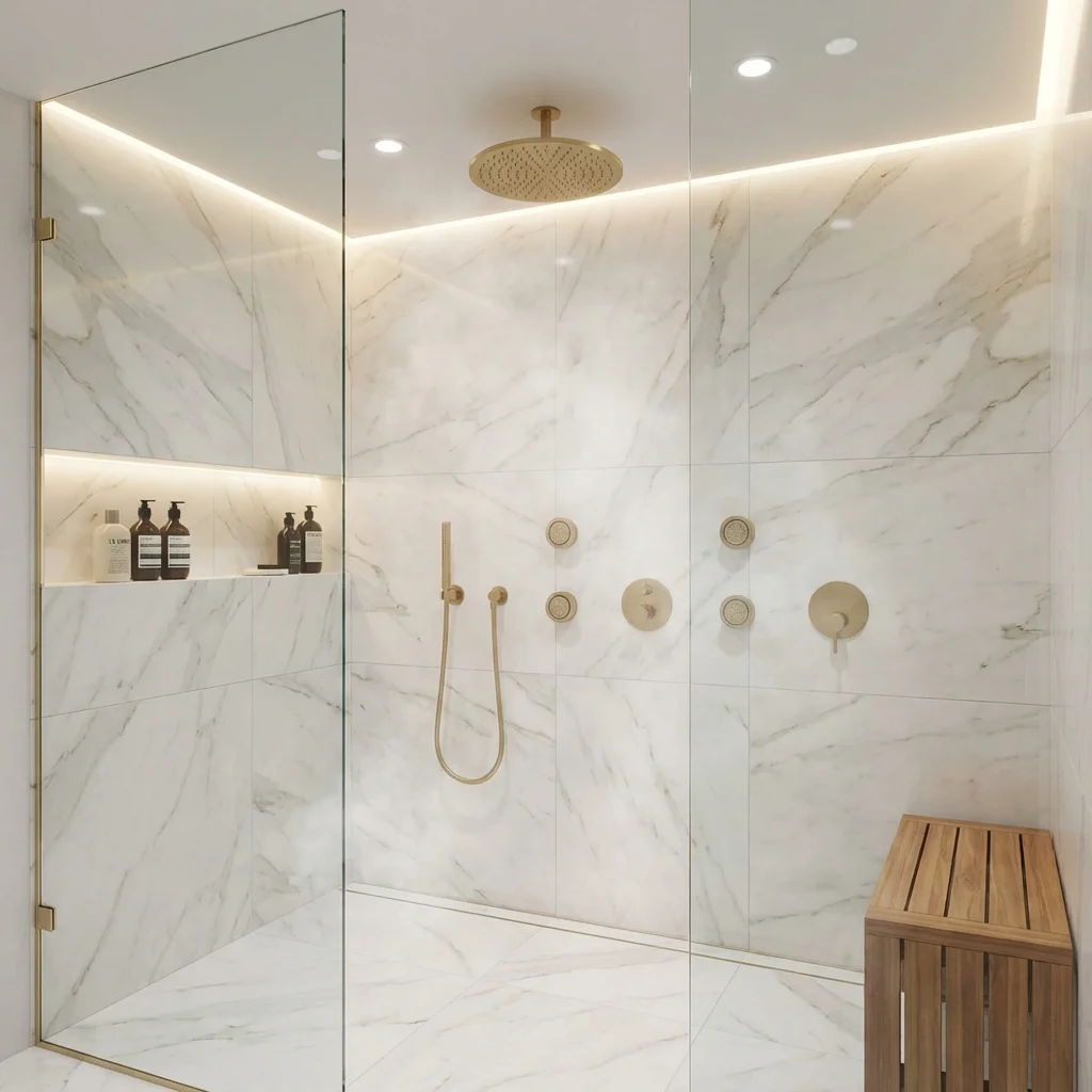 High-End Shower Installation Salt Lake County