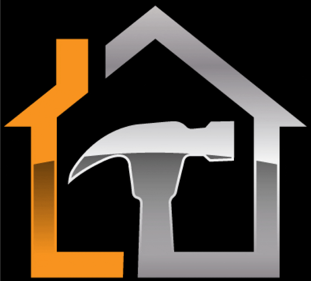 Urban Home Remodel logo with orange and grey and black colors