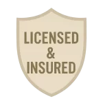 Licensed and Insured logo